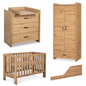 Zestaw mebli dziecięcych z Łóżeczkiem Dąb AMELIA II