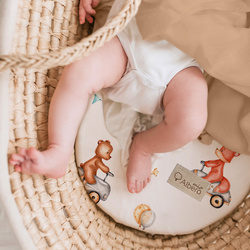 Prześcieradło do gondoli 80x35cm 2-pak Autka W416