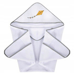 Okrycie kąpielowe z kapturkiem 100x100 cm Szop z latawcem H240