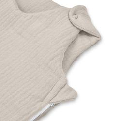 Śpiworek niemowlęcy do spania S (1,5 TOG) 62x34 cm Beż CC2