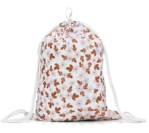 Worek plecak do przedszkola 40x30 cm CP1 Retro Kwiatki