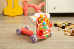 Wielofunkcyjny Chodzik 5w1 Pink