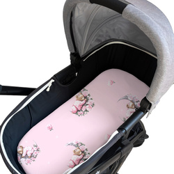 Prześcieradło do gondoli 80x35cm Blossom World C014