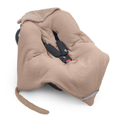 Otulacz do fotelika 100x100 cm CMB5 Karmel