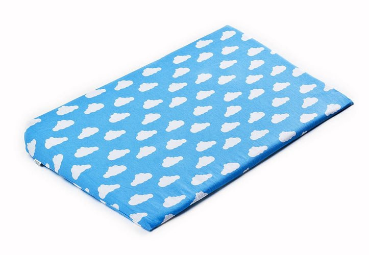 Pokrowiec na poduszkę klin do łóżeczka Gwiazdki Szare 38x60 cm pol_pl_Pokrowiec-na-poduszke-klin-do-lozeczka-Gwiazdki-Szare-38x60-cm-1484_1