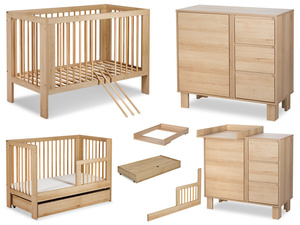 Zestaw mebli dziecięcych z Łóżeczkiem Buk Olivia
