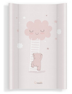 Mata do przewijania miękka MM70 Spacer w Chmurach różowa 435