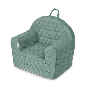 Fotelik Velvet Zieleń V114