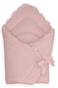 Rożek niemowlęcy 75x75 cm Róż CC1 Cotton Color