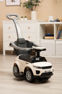 Jeździk Sport Car White