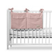 Przybornik na łóżeczko Cotton color 30x60 cm Róż CC1