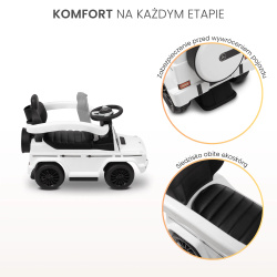 Jeździk Mercedes G350 D White