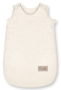 Śpiworek niemowlęcy do spania S (1,5 TOG) 62x34 cm Wanilia CC0