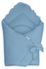 Rożek niemowlęcy 75x75 cm Niebieski CC7 Cotton Color