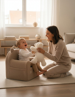 Fotelik piankowy CMB5 Karmel