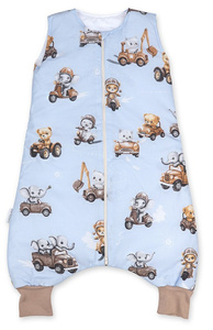 Śpiworek dziecięcy z nogawkami S (1,5 TOG) 80x36 cm Little Drivers World C013