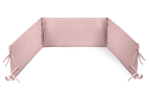 Ochraniacz uniwersalny do łóżeczka Basic Brudny Róż 180x30 cm