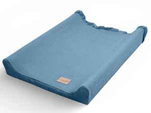 Pokrowiec na przewijak Cotton color CC7 niebieski