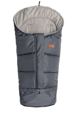 Śpiworek do wózka polar COMBI 3w1 Graphite/Grey 100x45 cm