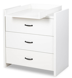 Zestaw mebli dziecięcych z Łóżeczkiem Białe AMELIA