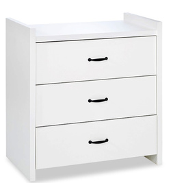 Zestaw mebli dziecięcych z Łóżeczkiem Białe AMELIA