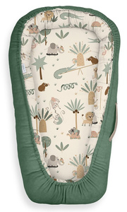 Gniazdko niemowlęce Kokon 80x45 cm Zabawa w Tropikach CP4