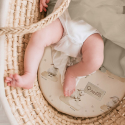 Prześcieradło do gondoli 80x35cm 2-pak Śpiące owieczki W447