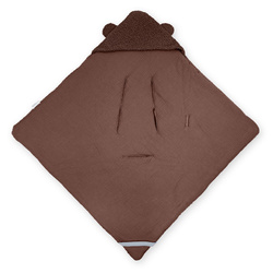 Otulacz do fotelika 100x100 cm CMB8 Brąz