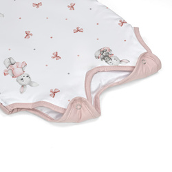 Śpiworek niemowlęcy do spania M (1,5 TOG) 77x35 cm Baletnica 440