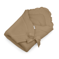 Rożek niemowlęcy 75x75 cm Karmel CC5 Cotton Color