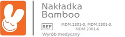 Nakładka Ochronna Higieniczna na materac 140x70 Bambusowa z gumką