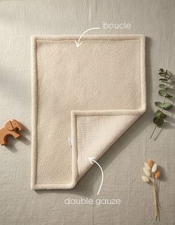 Kocyk Boucle 100x75 cm CMB0 Wanilia