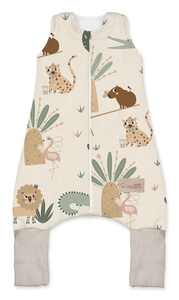 Śpiworek dziecięcy z nogawkami S (1,5 TOG) 90x36 cm Zabawa w tropikach CP4