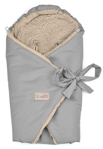 Otulacz do fotelika 100x100 cm T3 Popiel