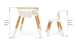 Stolik Dziecięcy LARA Grey