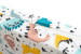 Wkład do łóżeczka 120x60x6 Dinozaury