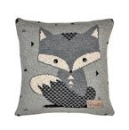 Poduszka dzianinowa Lis 40x40 cm