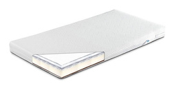 Materac do łóżeczka 120x60 TWARDY H3 Gryka Pianka Kokos 
