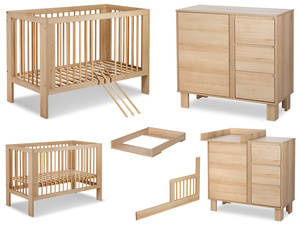 Zestaw mebli dziecięcych z Łóżeczkiem Buk Olivia