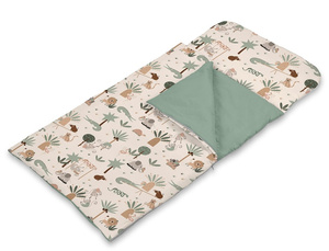 Śpiworek przedszkolaka 150x70 cm CP4 Zabawa w tropikach