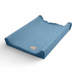 Pokrowiec na przewijak Cotton color CC7 niebieski