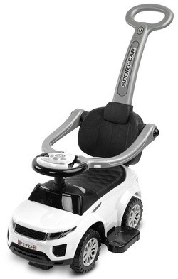 Jeździk Sport Car White