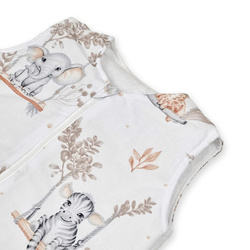 Śpiworek dziecięcy z nogawkami S (1,5 TOG) 80x36 cm Africa World C012