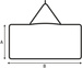 Ręcznik bambusowy 50x120 cm BABY CP2 Gąska Gaja