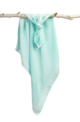 Pielucha Bambusowo-Bawełniana ŁUSKI Miętowa pol_pl_Pielucha-Bambusowo-Bawelniana-LUSKI-Mietowa-2540_2