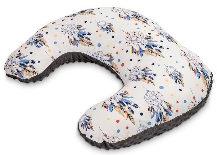 Rogal do karmienia MINKY Łapacze Snów Grafit pol_pl_Rogal-do-karmienia-MINKY-Lapacze-Snow-Grafit-2624_1