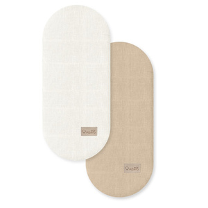 Prześcieradło do gondoli 80x35cm Biszkoptowy WM447