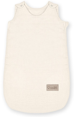 Śpiworek niemowlęcy do spania M (1,5 TOG) 77x35 cm Wanilia CC0