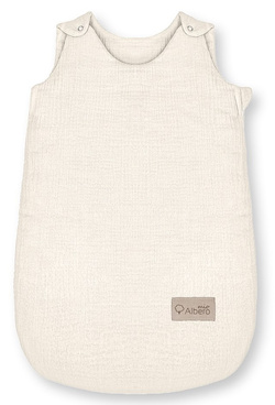 Śpiworek niemowlęcy do spania S (1,5 TOG) 62x34 cm Wanilia CC0