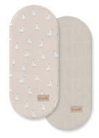 Prześcieradło do gondoli 80x35cm 2-pak Gąska Gaja CP2